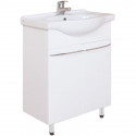 Тумба с раковиной белый глянец 60,5 см Onika Селигер 106006 + 1WH110268