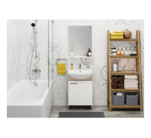 Комплект мебели дуб сонома/белый матовый 52 см Onika Эко 105208 + 1.3120.1.S00.11B.0 + 205210