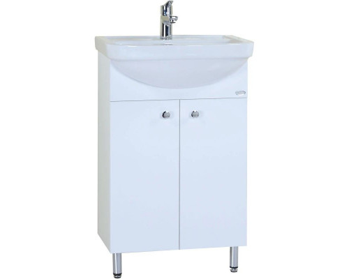 Купить Комплект мебели белый глянец 52 см разборная Onika Крит 105206 + 1.3120.1.S00.11B.0 + 205211 в магазине сантехники Santeh-Crystal.ru