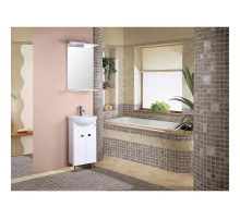 Комплект мебели белый глянец 40,7 см Onika Манго 104002 + MNG40SAWB01 + 204501