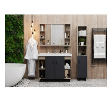 Комплект мебели дуб сонома/серый матовый 101,2 см Onika Тимбер 110010 + 4640021065204 + 210017