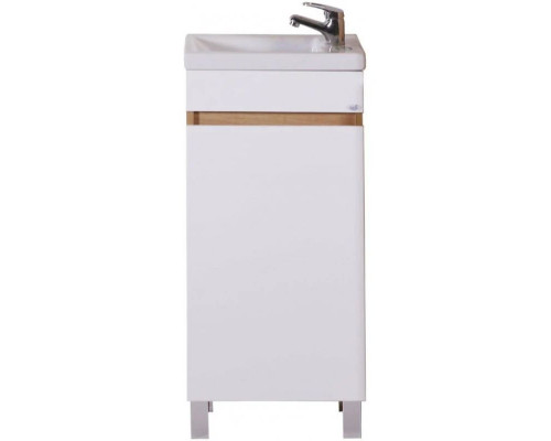 Заказать Тумба с раковиной белый/дуб золотой 40 см ASB-Mebel Марко в магазине сантехники Santeh-Crystal.ru