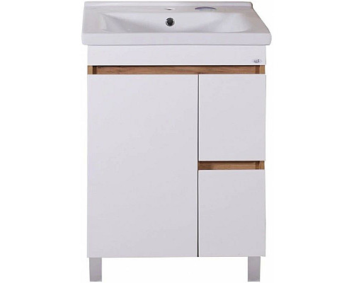 Santeh-Crystal.ru: Тумба с раковиной белый/дуб золотой 60,5 см ASB-Mebel Марко Приобрести Тумба с раковиной белый/дуб золотой 60,5 см ASB-Mebel Марко в магазине сантехники Santeh-Crystal.ru