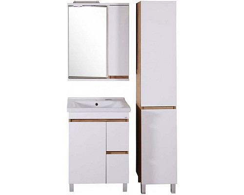 Santeh-Crystal.ru: Тумба с раковиной белый/дуб золотой 60,5 см ASB-Mebel Марко Приобрести Тумба с раковиной белый/дуб золотой 60,5 см ASB-Mebel Марко в магазине сантехники Santeh-Crystal.ru