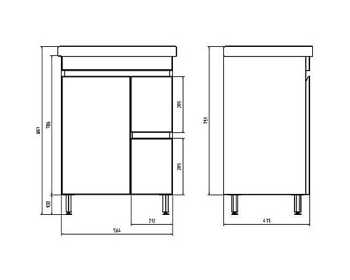 Santeh-Crystal.ru: Тумба с раковиной белый/дуб золотой 60,5 см ASB-Mebel Марко Приобрести Тумба с раковиной белый/дуб золотой 60,5 см ASB-Mebel Марко в магазине сантехники Santeh-Crystal.ru