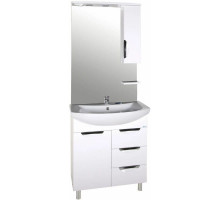 Комплект мебели белый 71,5 см ASB-Mebel Мессина