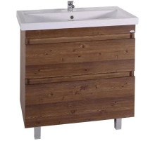 Тумба с раковиной светлый орех 81 см ASB-Mebel Коста