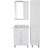 Комплект мебели белый 60,5 см ASB-Mebel Бари