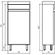 Приобрести Тумба с раковиной белый 40 см ASB-Mebel Бари в магазине сантехники Santeh-Crystal.ru