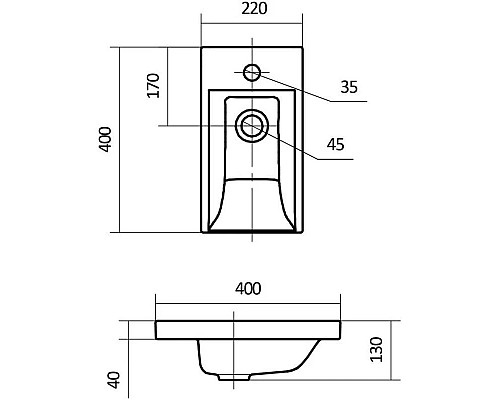 Santeh-Crystal.ru: Тумба с раковиной белый 40 см ASB-Mebel Бари Приобрести Тумба с раковиной белый 40 см ASB-Mebel Бари в магазине сантехники Santeh-Crystal.ru