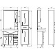 Приобрести Тумба с раковиной белый 80 см ASB-Mebel Грета в магазине сантехники Santeh-Crystal.ru