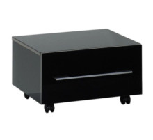 Тумба подкатная черный 57 см Aquanet Нота 00170731