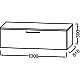 Заказать Тумба белый глянец Jacob Delafon Odeon Rive Gauche EB2539-R7-G1C в магазине сантехники Santeh-Crystal.ru