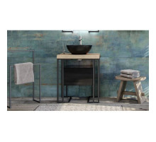 Тумба черный матовый 44 см Velvex Gelou tpGEL.45-45.214