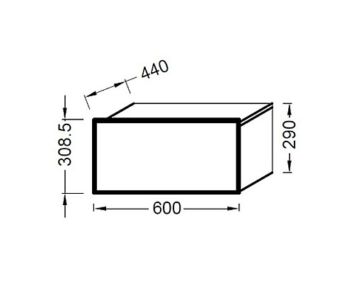 Santeh-Crystal.ru: Тумба капучино/белый бриллиант 60 см Jacob Delafon Formilia EB1012-HU-F47 Заказать Тумба капучино/белый бриллиант 60 см Jacob Delafon Formilia EB1012-HU-F47 в магазине сантехники Santeh-Crystal.ru