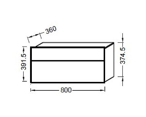 Santeh-Crystal.ru: Тумба орех/белый бриллиант 80 см Jacob Delafon Formilia EB1022-HU-N17 Купить Тумба орех/белый бриллиант 80 см Jacob Delafon Formilia EB1022-HU-N17 в магазине сантехники Santeh-Crystal.ru