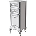 Тумба белый матовый 41,8 см L Caprigo Fresco 10661L-B016