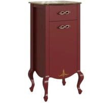 Тумба бордо матовый 48,6 см L Caprigo Bourget 11065L-B013