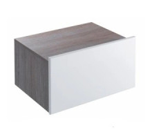 Тумба капучино/белый глянец 60 см Jacob Delafon Formilia Spherik EB1012-G1C-F47