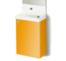 Тумба оранжевый шарниры справа Jacob Delafon Pop Laminar EB286-N24