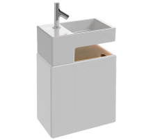 Тумба белый глянец 49,5 см L Jacob Delafon Terrace EB1178-G1C