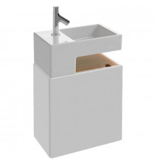 Тумба белый глянец 49,5 см L Jacob Delafon Terrace EB1178-G1C