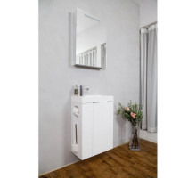 Тумба белый глянец 50 см BelBagno Capella BB500BHLC/BL/LEFT