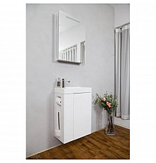 Тумба белый глянец 50 см BelBagno Capella BB500BHLC/BL/LEFT