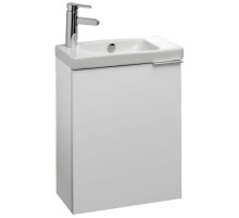 Тумба белый глянец с реверсивной дверцей 48,5 см Jacob Delafon Odeon Up EB863-G1C