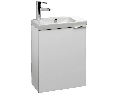 Купить Тумба белый глянец с реверсивной дверцей 48,5 см Jacob Delafon Odeon Up EB863-G1C в магазине сантехники Santeh-Crystal.ru