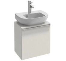 Тумба белый глянец 45,2 см шарниры слева Jacob Delafon Odeon Up EB999G-G1C