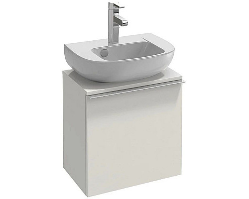 Заказать Тумба белый глянец 45,2 см шарниры слева Jacob Delafon Odeon Up EB999G-G1C в магазине сантехники Santeh-Crystal.ru