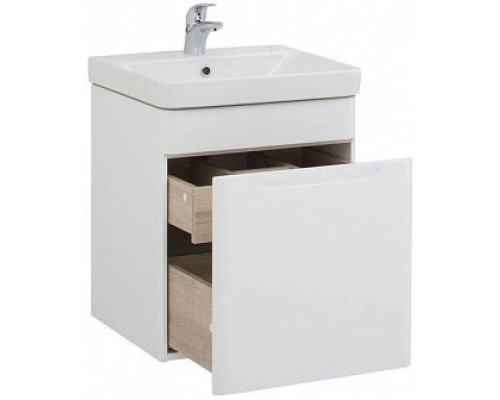 Приобрести Тумба белый глянец 48,8 см Aquanet София 00201745 в магазине сантехники Santeh-Crystal.ru