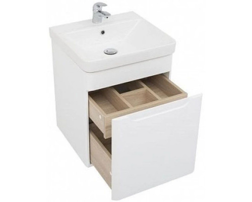 Приобрести Тумба белый глянец 48,8 см Aquanet София 00201745 в магазине сантехники Santeh-Crystal.ru