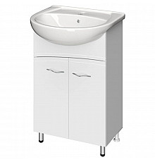 Тумба белый глянец 50 см Cersanit Erica New SU-ERN-ERI55