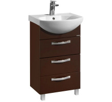 Тумба с раковиной темно-коричневый 50,5 см Акватон Ария 1A1402K0AA430