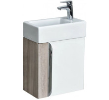 Тумба с раковиной белый глянец/ясень шимо 46 см Акватон Вита 1A2214K1VTD70