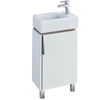 Тумба с раковиной белый глянец/джарра 46 см Акватон Бэлла 1A2215K1BBAZ0
