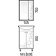 Приобрести Тумба с раковиной белый глянец 55,5 см Corozo Орфей SETSD-00000360/SD-00000065 в магазине сантехники Santeh-Crystal.ru
