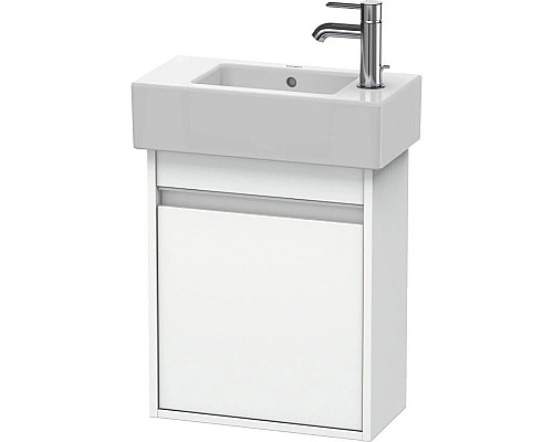 Купить Тумба белый матовый 45 см Duravit Ketho KT6629L1818 в магазине сантехники Santeh-Crystal.ru