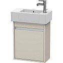 Тумба тауп матовый 45 см Duravit Ketho KT6629L9191