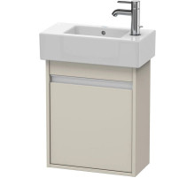 Тумба тауп матовый 45 см Duravit Ketho KT6629R9191