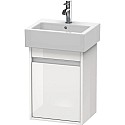 Тумба белый глянец 40 см Duravit Ketho KT6630L2222