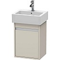 Тумба тауп матовый 40 см Duravit Ketho KT6630L9191