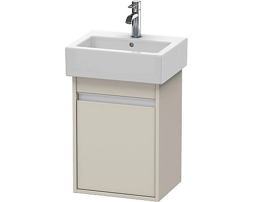 Приобрести Тумба тауп матовый 40 см Duravit Ketho KT6630L9191 в магазине сантехники Santeh-Crystal.ru