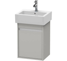 Тумба бетонно-серый матовый 40 см Duravit Ketho KT6630R0707