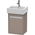 Тумба базальт матовый 40 см Duravit Ketho KT6630R4343