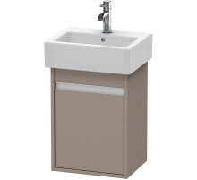 Тумба базальт матовый 40 см Duravit Ketho KT6630R4343