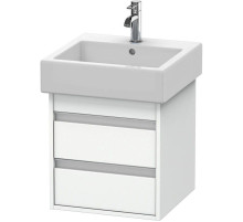 Тумба белый матовый 45 см Duravit Ketho KT663501818