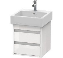 Тумба белый глянец 45 см Duravit Ketho KT663502222